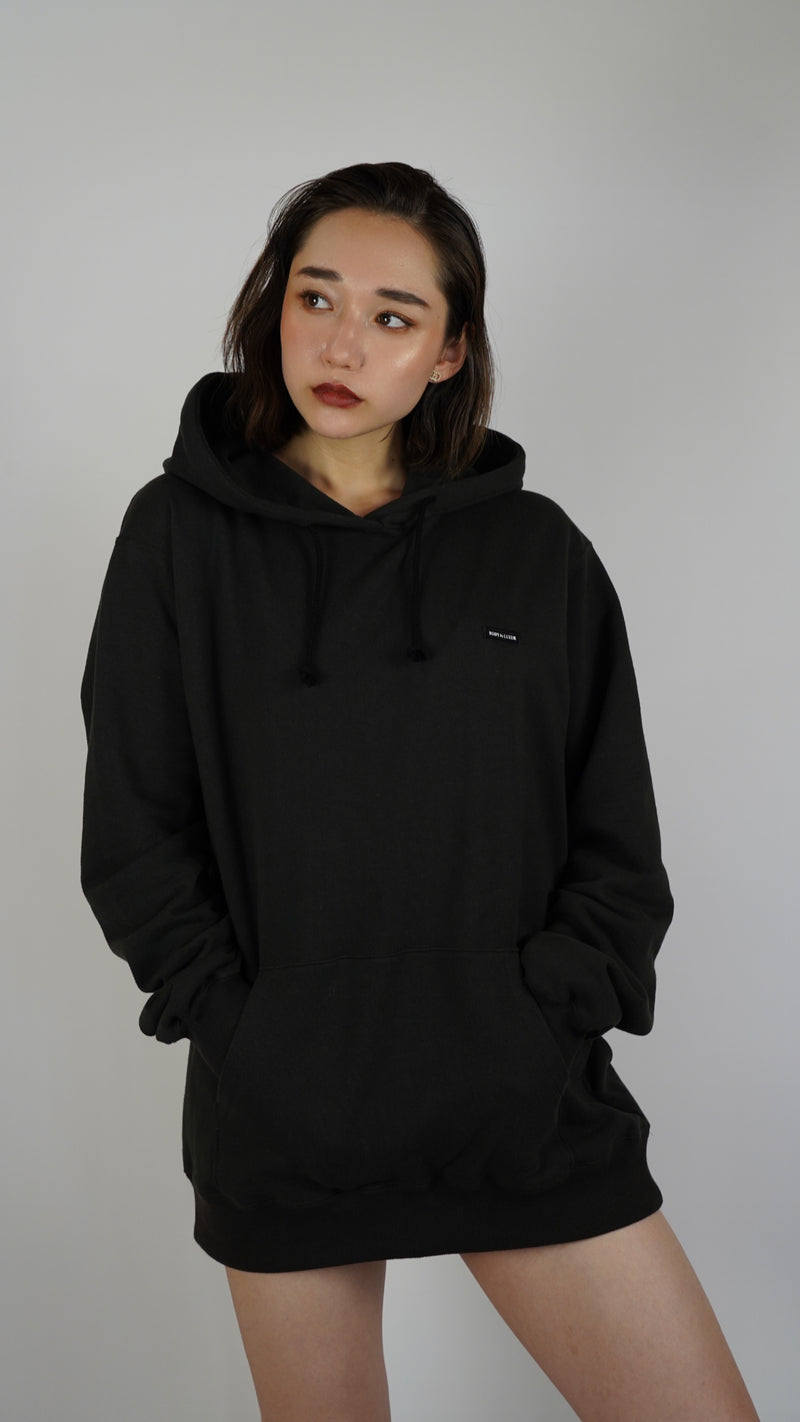 Oversized hoodie (Washed black)