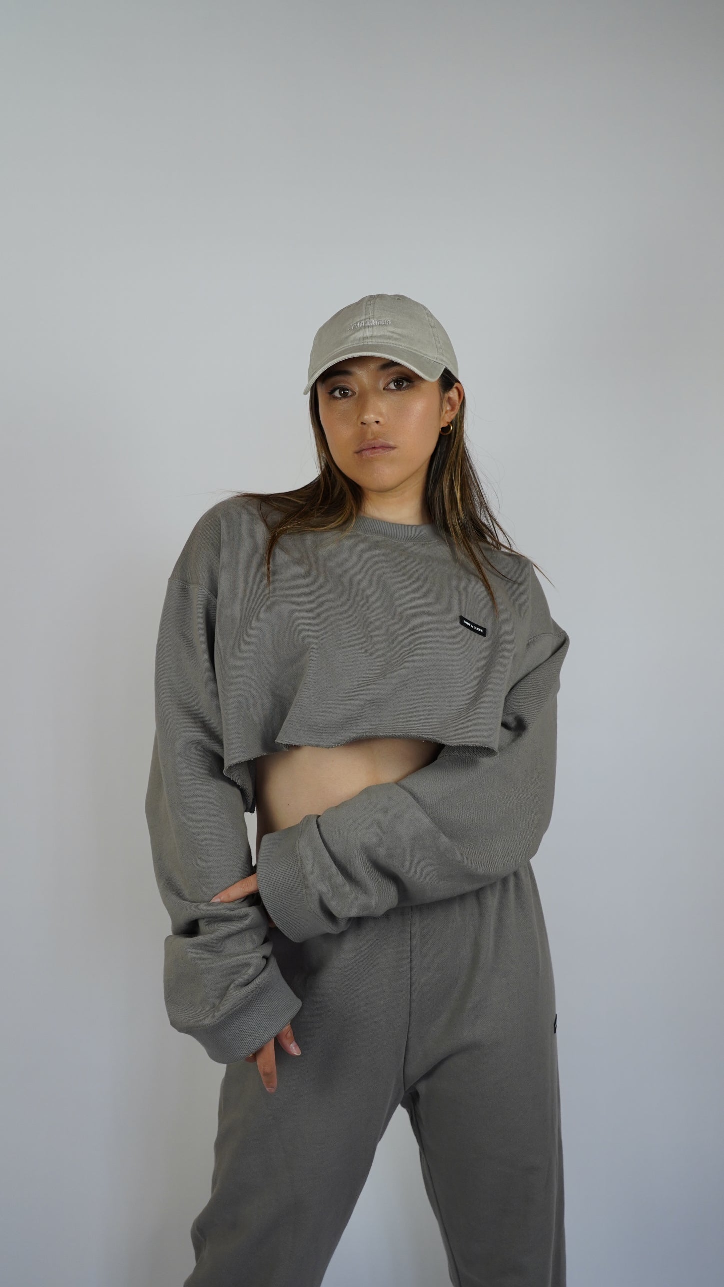 スウェット・トレーナー HUECLOSET Crop Sweat Shirt 25KERO82 楽天市場】【SALE!!】 【 X-girl エックスガール 】 HALF ZIP